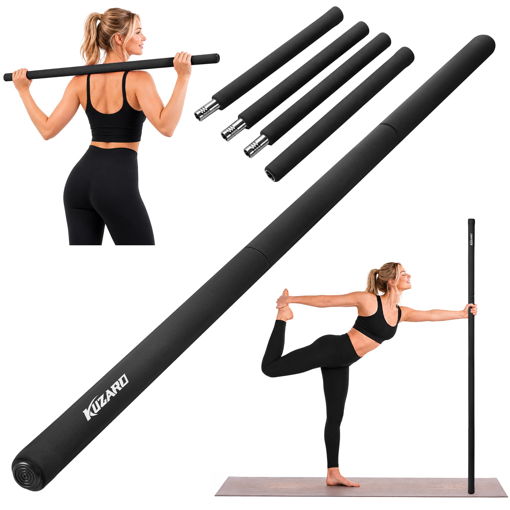 Amazon.com: Yoga Stick, Mobility Stick for Stretching, Adjustable