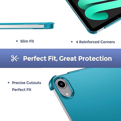 Miniatura 84 de ProCase Funda inteligente para iPad mini 7 A17 Pro 2024/iPad Mini 6 2021 8.3 pulgadas iPad mini 7ª/6ª generación, cubierta trasera dura para iPad