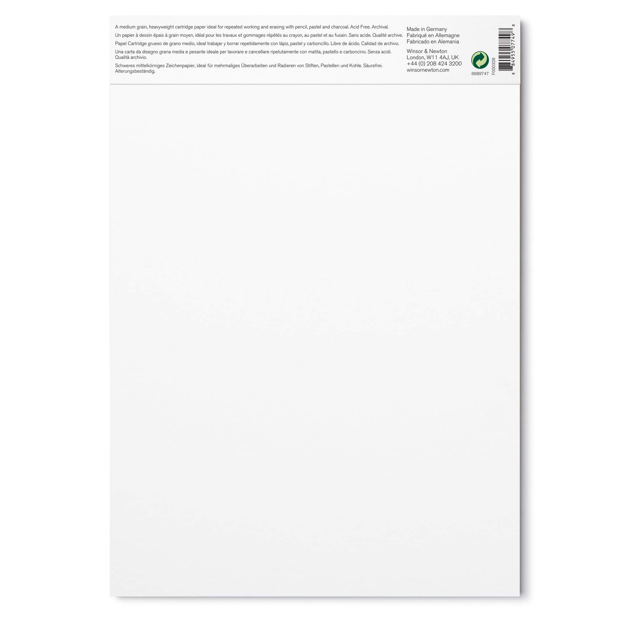 Blocco Carta Da Disegno Winsor & Newton - Grana Fine 220 G, A4, 25 Fogli - Foto 7