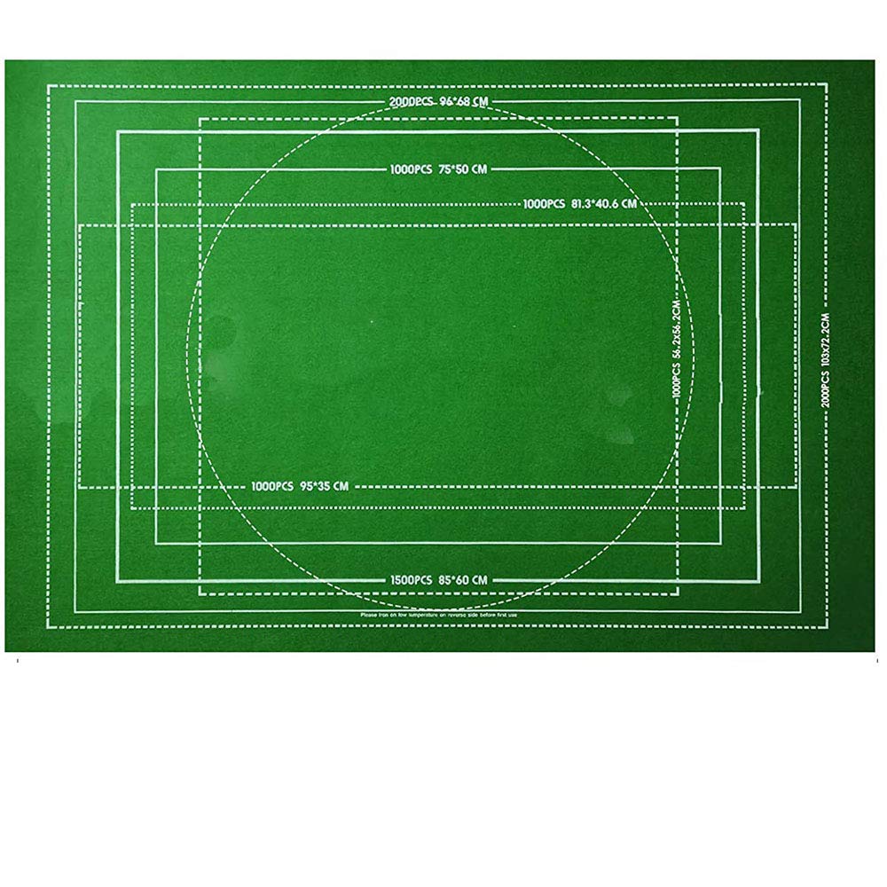 Puzzlematte für BIS 1500 2000 3000 Puzzle Teile Puzzle Pad Puzzleunterlage Puzzle Rollmatte Rollen Sie Puzzlematten für Puzzles auf