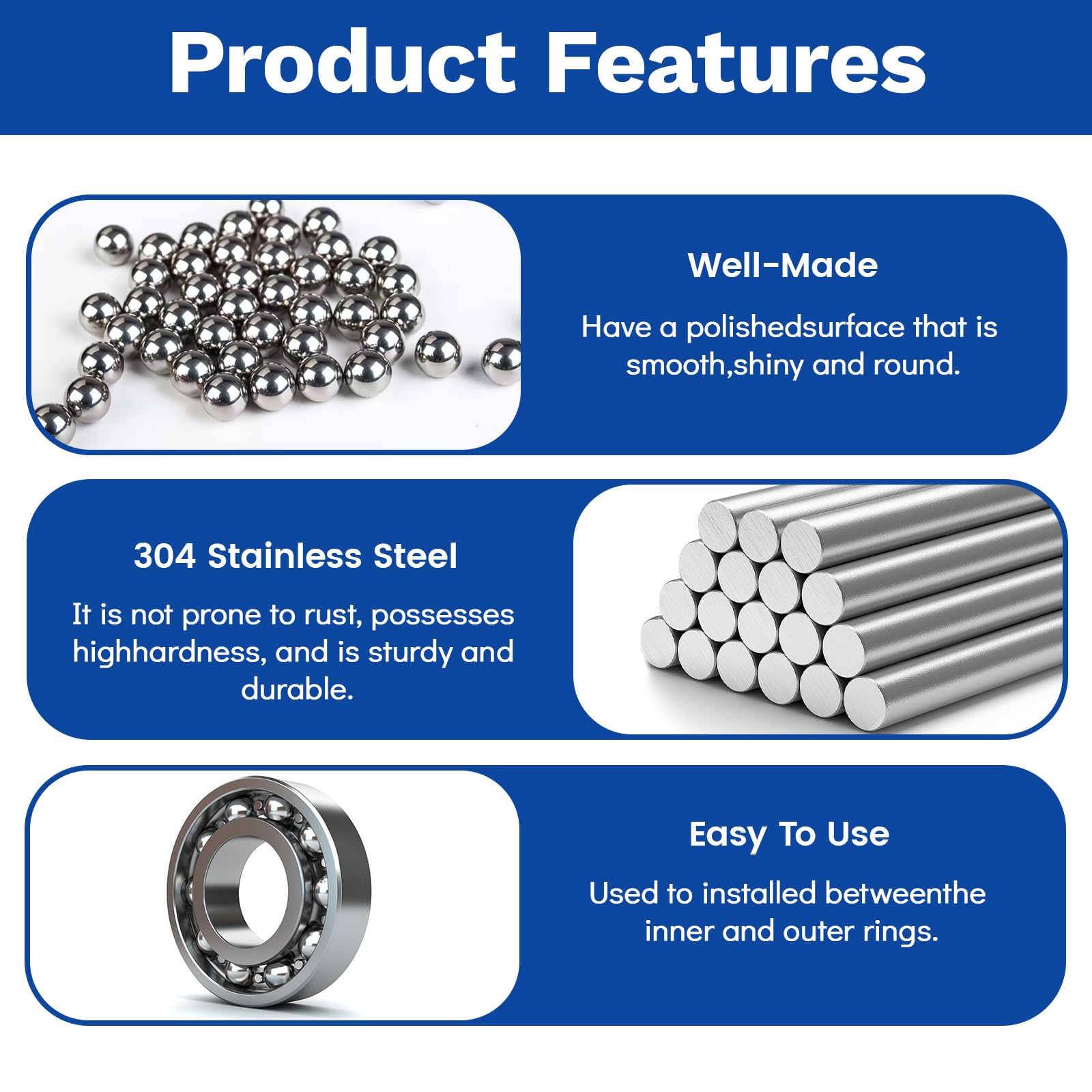840 Stainless Steel Bearing Balls - Precision Sizes -4