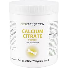 Calcium Citrate Powder 750g | 100% Pure Powder | Unflavored | Single Ingredient | Capsule-Free | Dietary Supplement