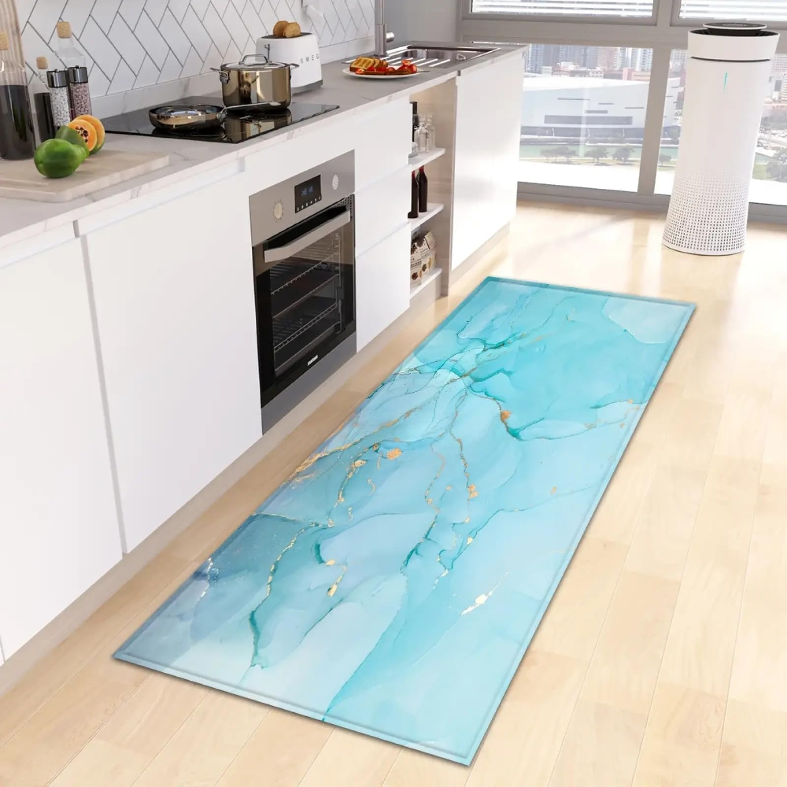 Tapis antidérapant 60x230cm grand format pour sécuriser le sol de la maison