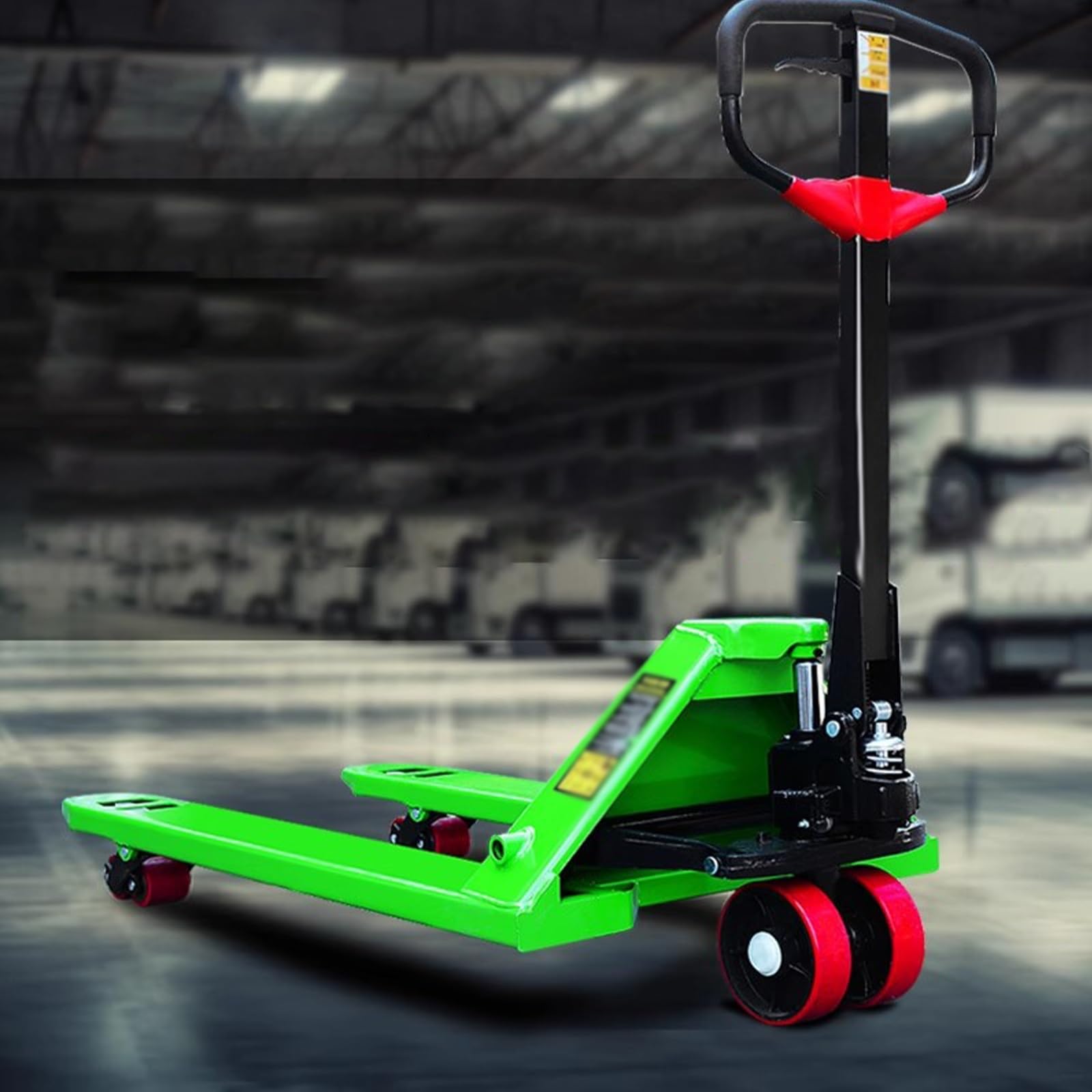 Carrello elevatore idraulico per pallet manuale Heavy Du 7000 libbre per magazzino e uso industriale 21.6"x45.2" (55x115cm) Transpallet