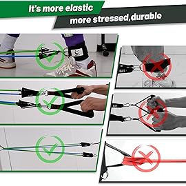 Slim Panda Upgrade Door Anchor Strap for Resistance Bands Exercises, Portable Multi Point Anchor Gym Attachment for Home Fitness, Door Resistance Bands Workout Equipment for Stretch, Strength Training