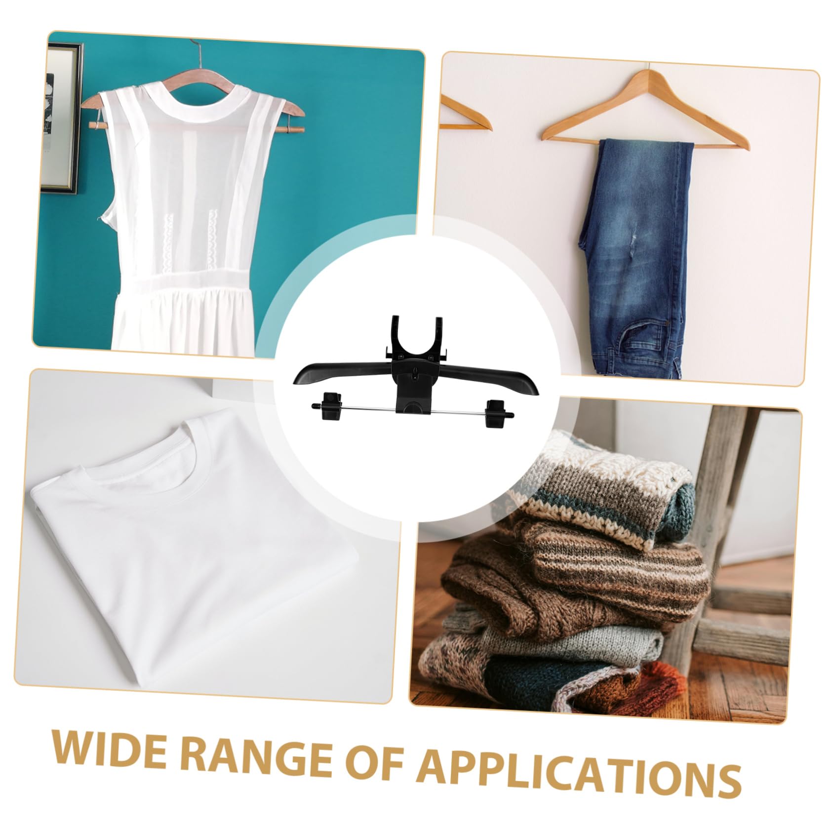 STOBAZA Steam Ironing Hanger Floor Garment Hanger u Slot Nozzle for Various Ironing Machines