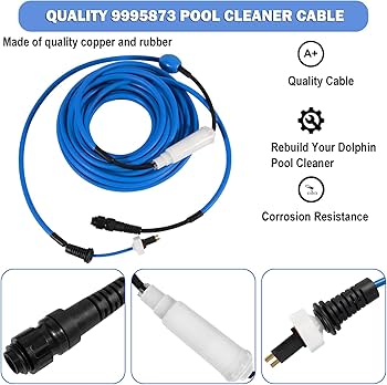 るー Amazon.com: Hihitomorrow 9995873 Blue Cable Assy w/Swivel