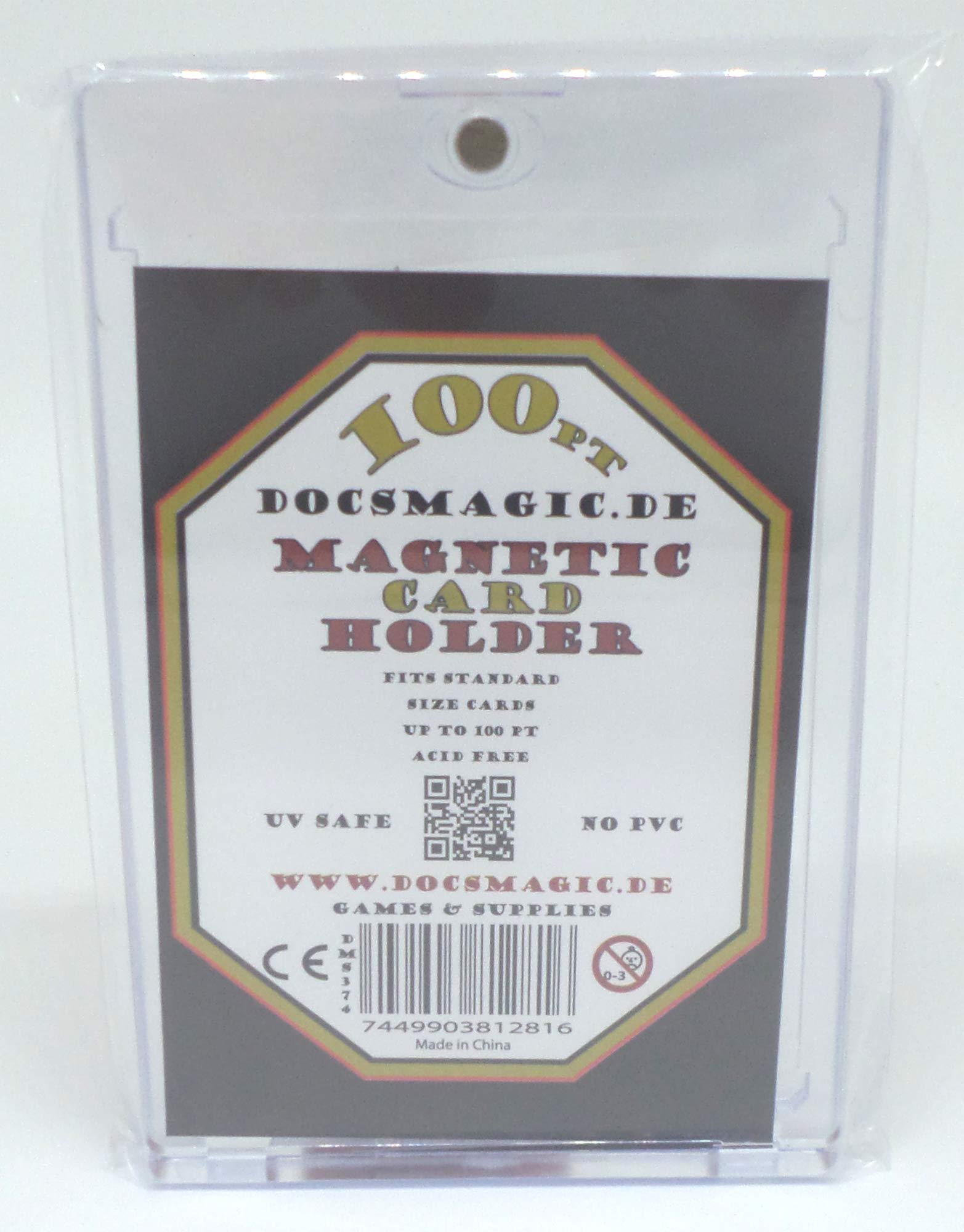 docsmagic.de Magnetic Card Holder Clear 100 PT UV safe — image 1