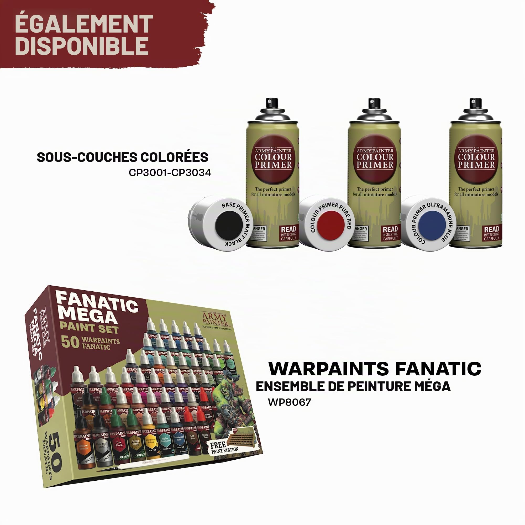 The Army Painter Wargamers Edition Wet Palette XL Bundle, pour Ensemble de Peintures Acryliques Incluant 100 Hydro Sheets et 4 Hydro Foam - Peinture de Miniatures et de Modèles