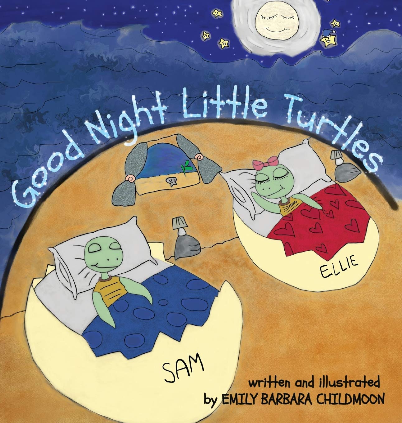 Good Night Little Turtles: During a night like any other, Elly and Sam meet the moon