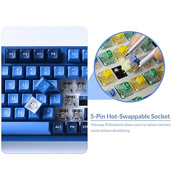 Akko 3098B Plus Ocean Star Switch Cream Yellow Mechanical