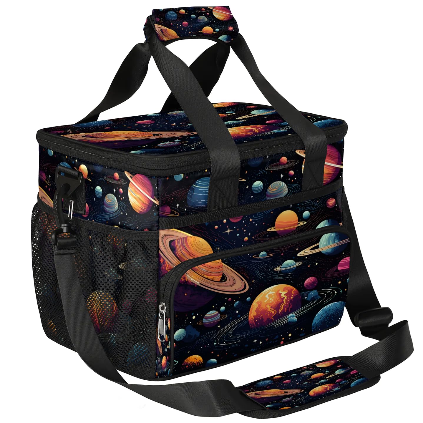 Lunch Box for Men Heavy Duty Insulated Lunch Bag for Women Universe Galaxy Lunchbox for Adults Lunch Cooler