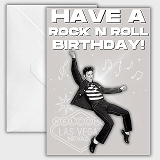Elvis Birthday Card - Funny Birthday Cards for Women - Elvis