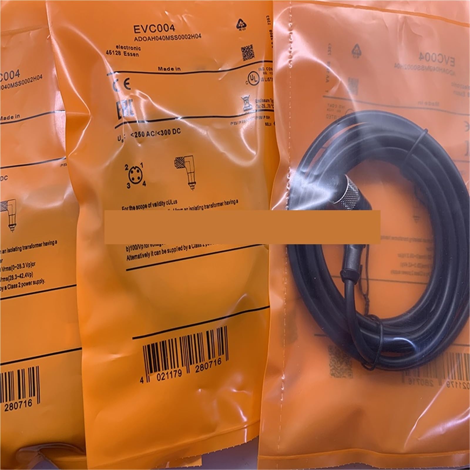 1 Stück Sensorkabel EVC001 EVC002 EVC003 EVC004 EVC005 EVC006 EVC141 EVC142 EVC143 EVC144 EVC145(Evc002)