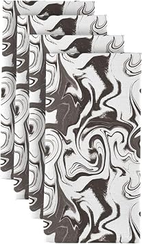 Milliken Marble Signature Dinner Napkins - Set of 12 Gray