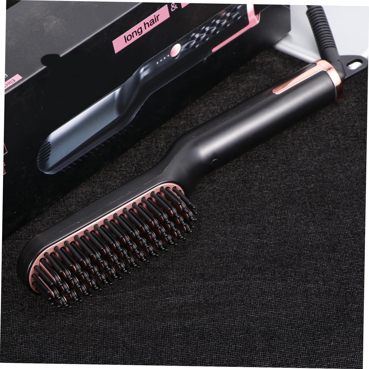 CALLARON Pettine Per Pettine Per Parrucchiere Della Pulizia Baffi Materiale Sicuro Per Manico Design Piccolo Portatile