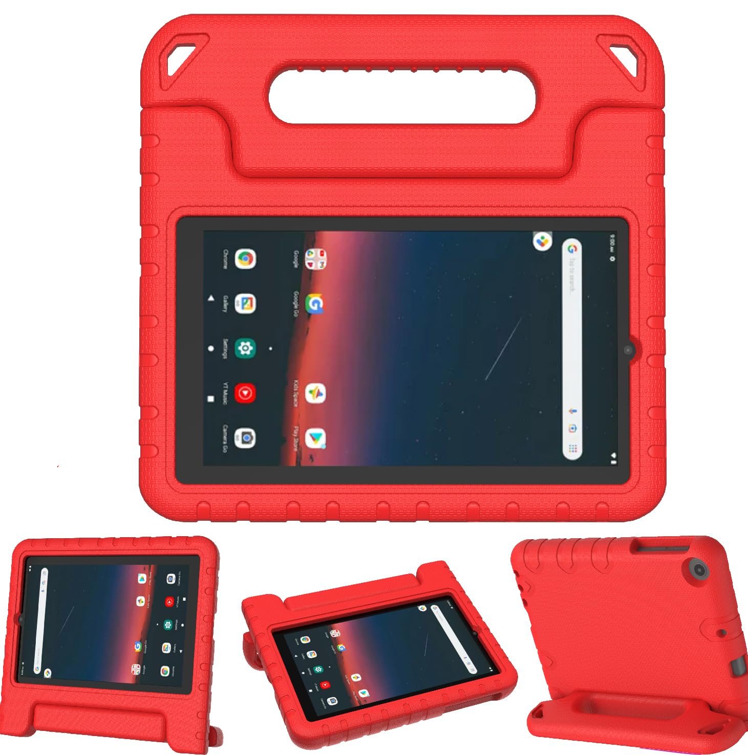 BMOUO Kids Case for Walmart Onn 7 inch Gen 3 2022 (Model:100071481), Light Weight Shockproof Convertible Handle Stand Case for Onn 7" Tablet 2022 (