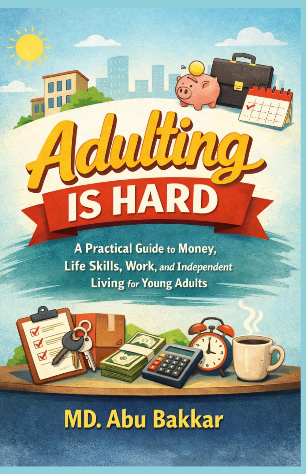 Adulting Is Hard: A Practical Guide to Money, Life Skills, Work, and Independent Living for Young Adults