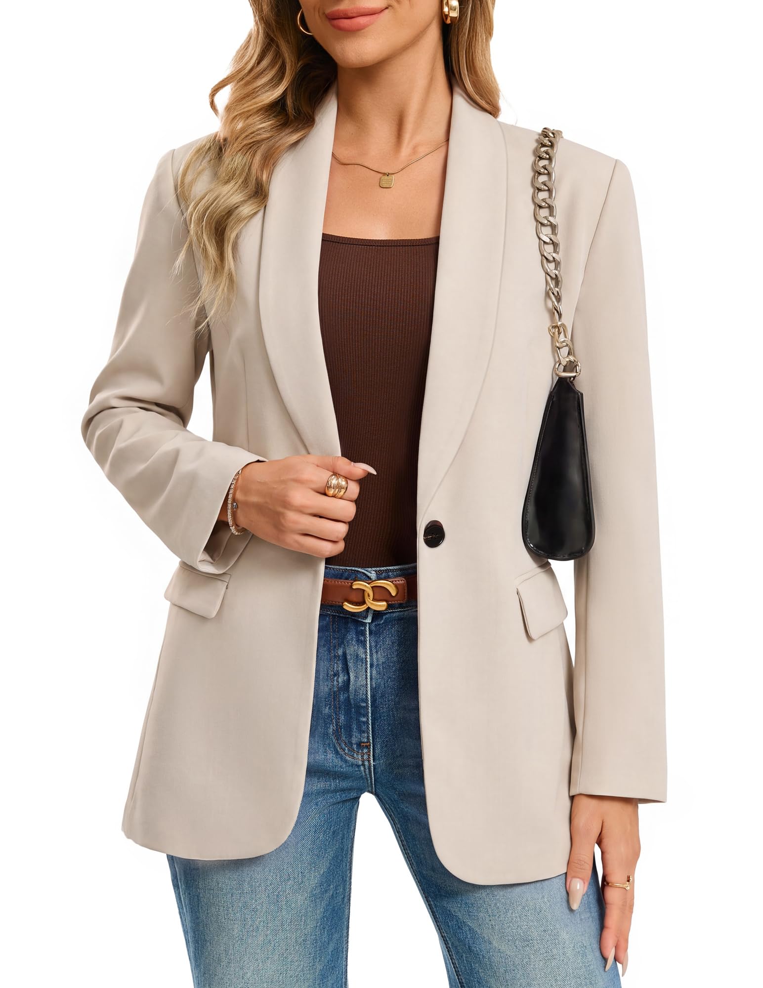 GRACE KARIN Blazer Femme Élégant
