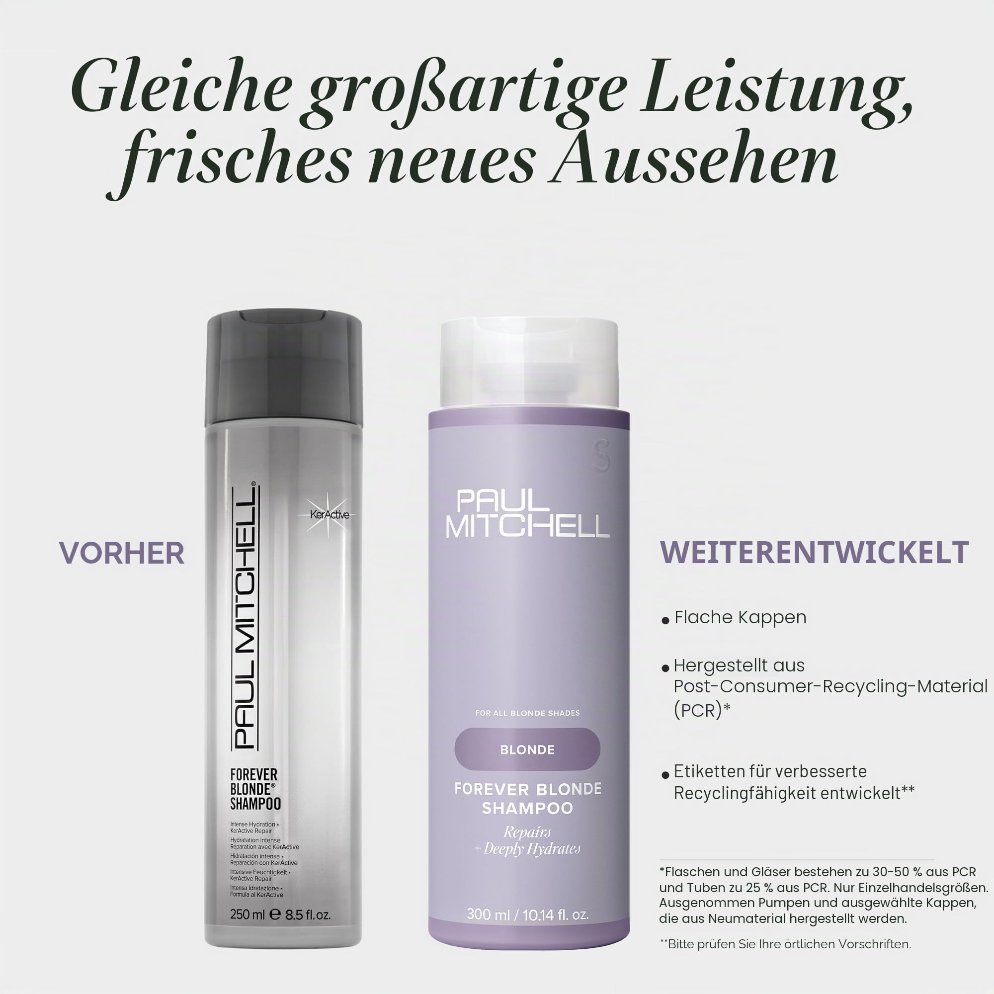 Paul Mitchell Forever Blonde Shampoo, repariert und spendet tiefe Feuchtigkeit, ideal für gebleichtes und aufgehelltes Haar, 1000 ml