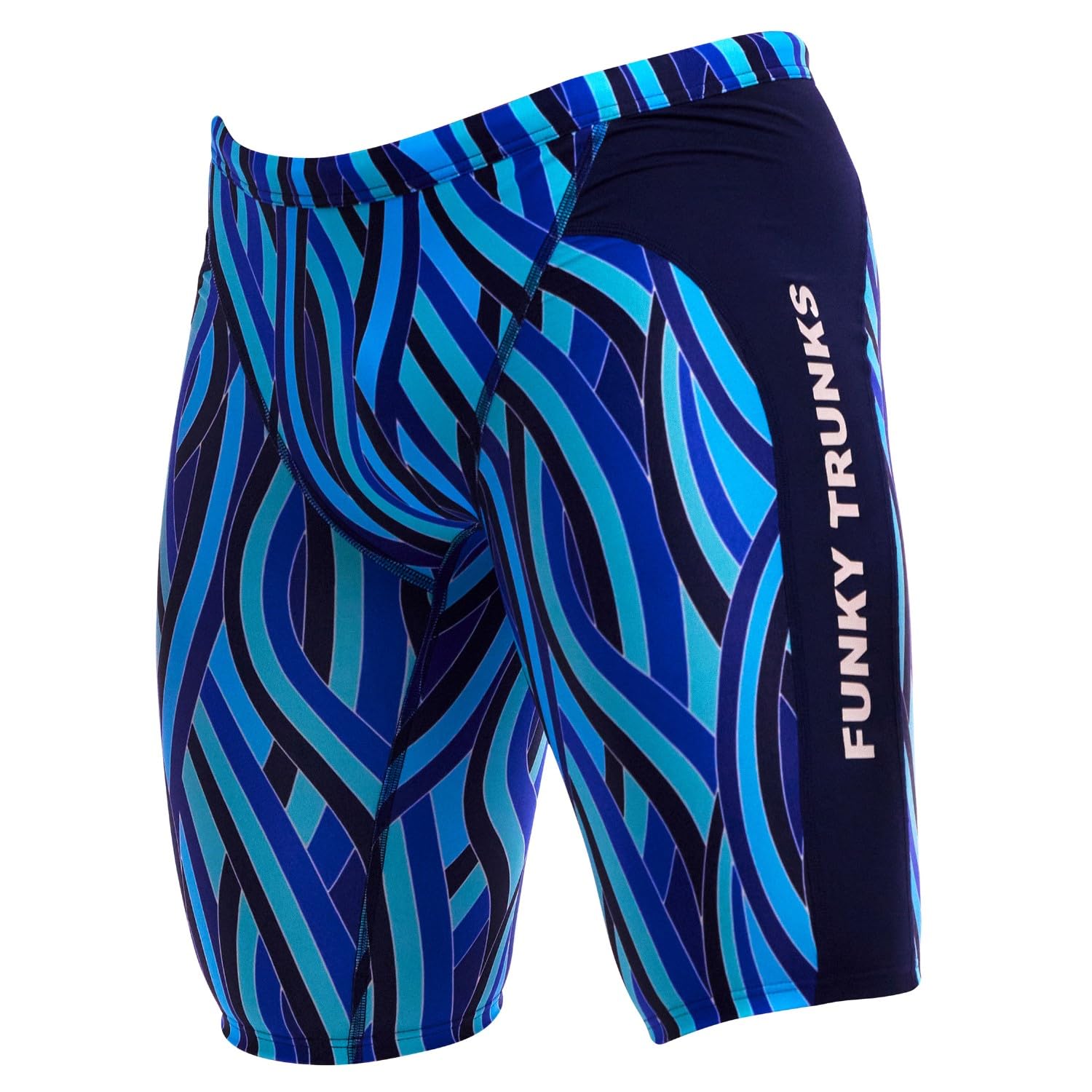 Funky Trunks Snork City Jammer Badehose Herren chlorresistent und schnelltrocknend, Größe:4