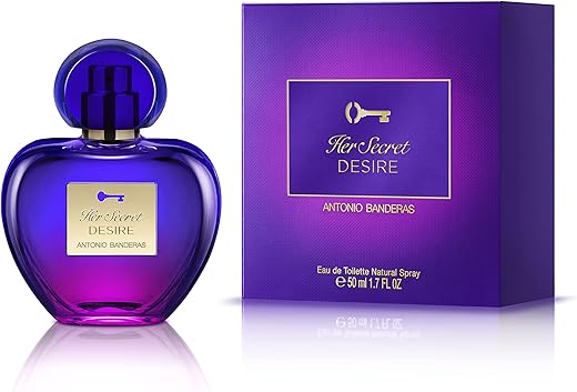 Antonio Banderas Her Secret Desire Eau de Toilette 50ML