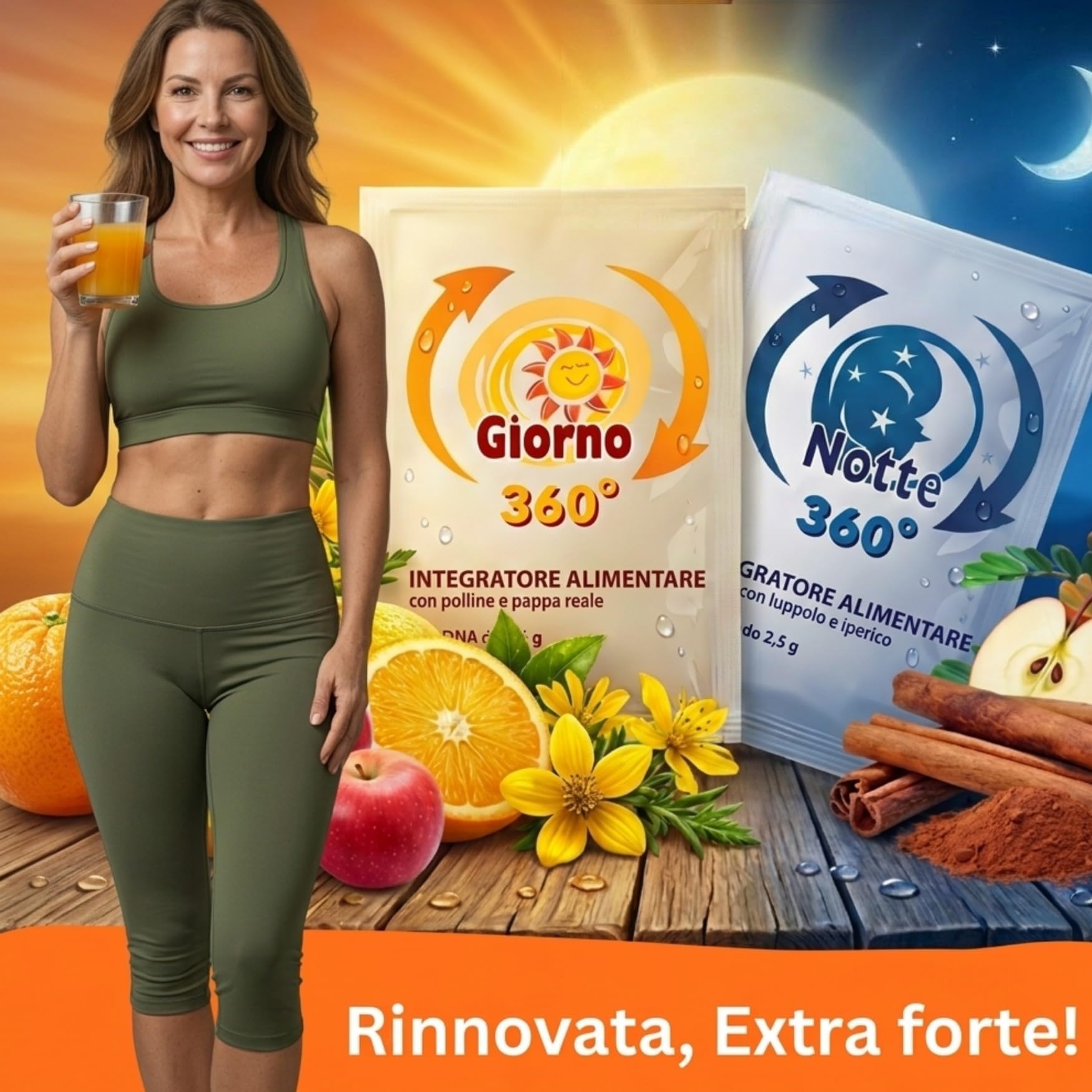 Doppio Integratore Dimagrante Naturale in Bustine con 6 Estratti Concentrati | 80 Bustine – Formula Extra Forte | Brucia Grassi 24 Ore, Riduce Fame, Drena e Migliora il Benessere