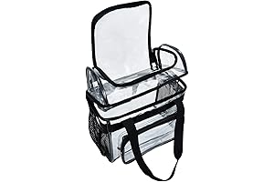 Clear Lunch Bag Heavy Duty - Versatile and Durable Tote for Stadium Events