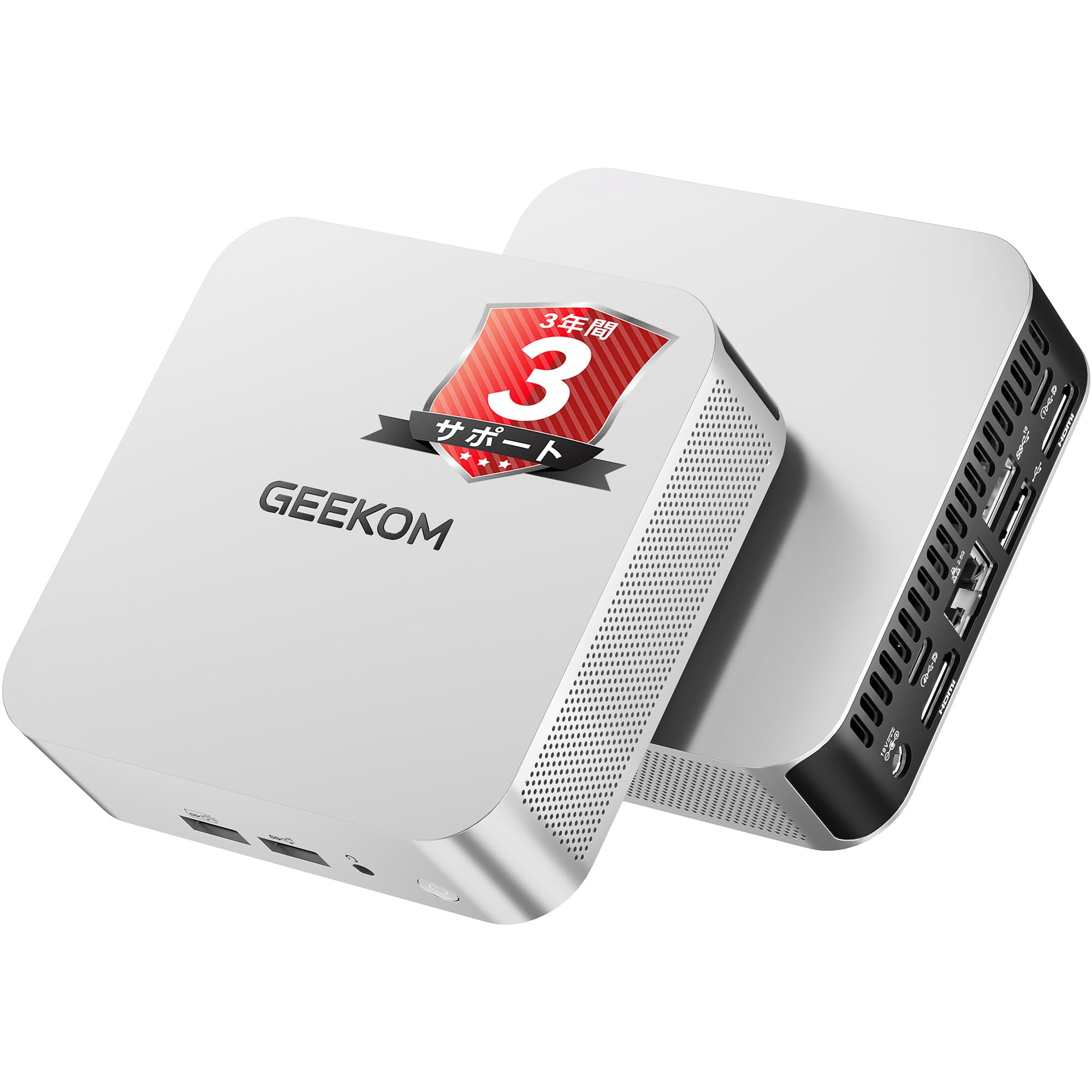 ミニPC GEEKOM A8 AMD Ryzen 7 8845HS AI-Enhanced GEEKOM AE8 Mini PC with AMD Ryzen 9 8945HS