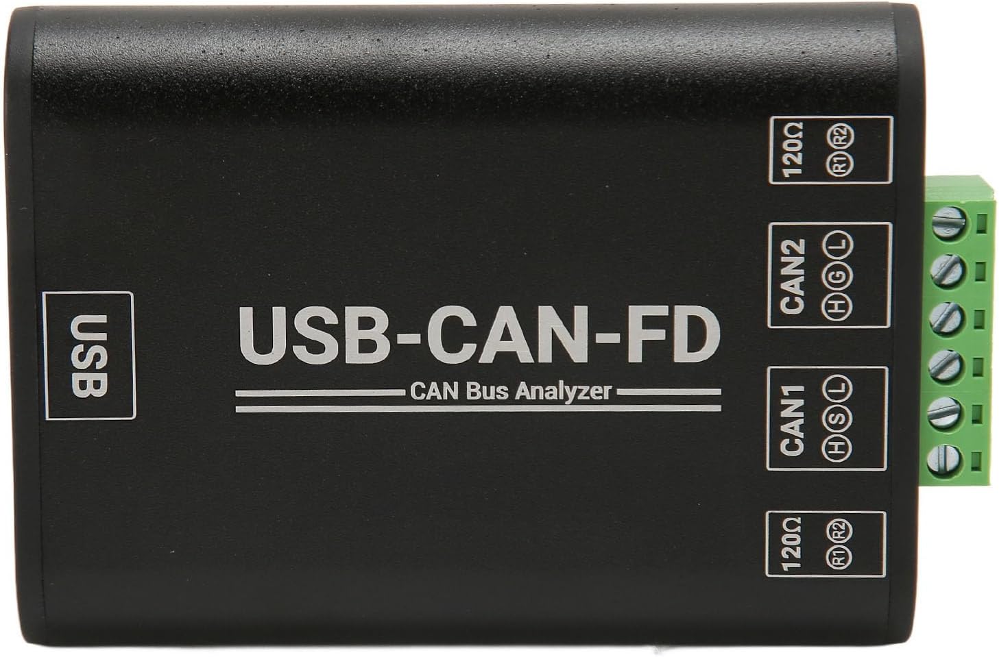 Industrial Grade USB to CAN FD Adapter, CAN FD Bus Communicate Interface Convertor and Protocol Data Analyzer with Multiple Protection Circuits