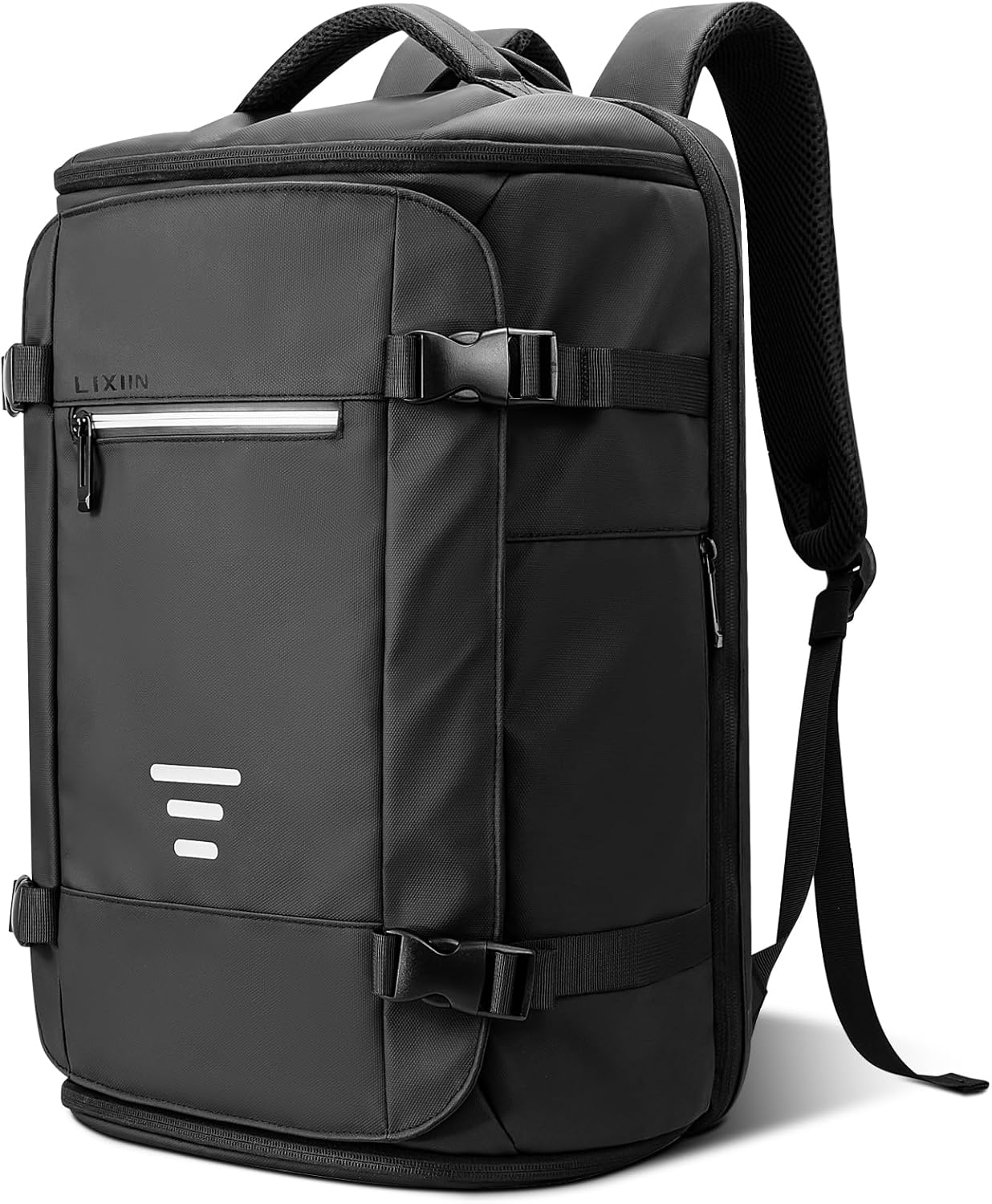 Travel Backpack for Men Women Large Lightweight Carry-on Laptop Backpack 40L Flight Approved Business Rucksack Water-Resistant Backpack Fits 17.3 inch Laptop for College Work Travel with a Small Bag