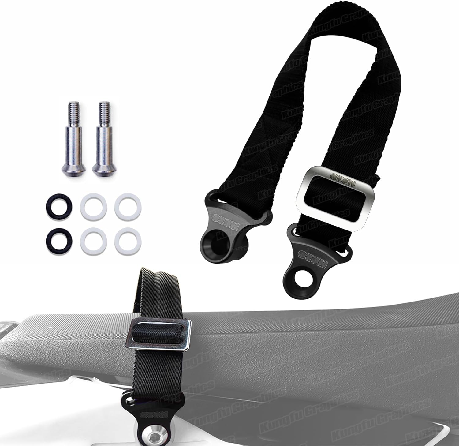 Amazon.com: Rear Adjustable Rescue Strap Pull Strap Rope for CRF