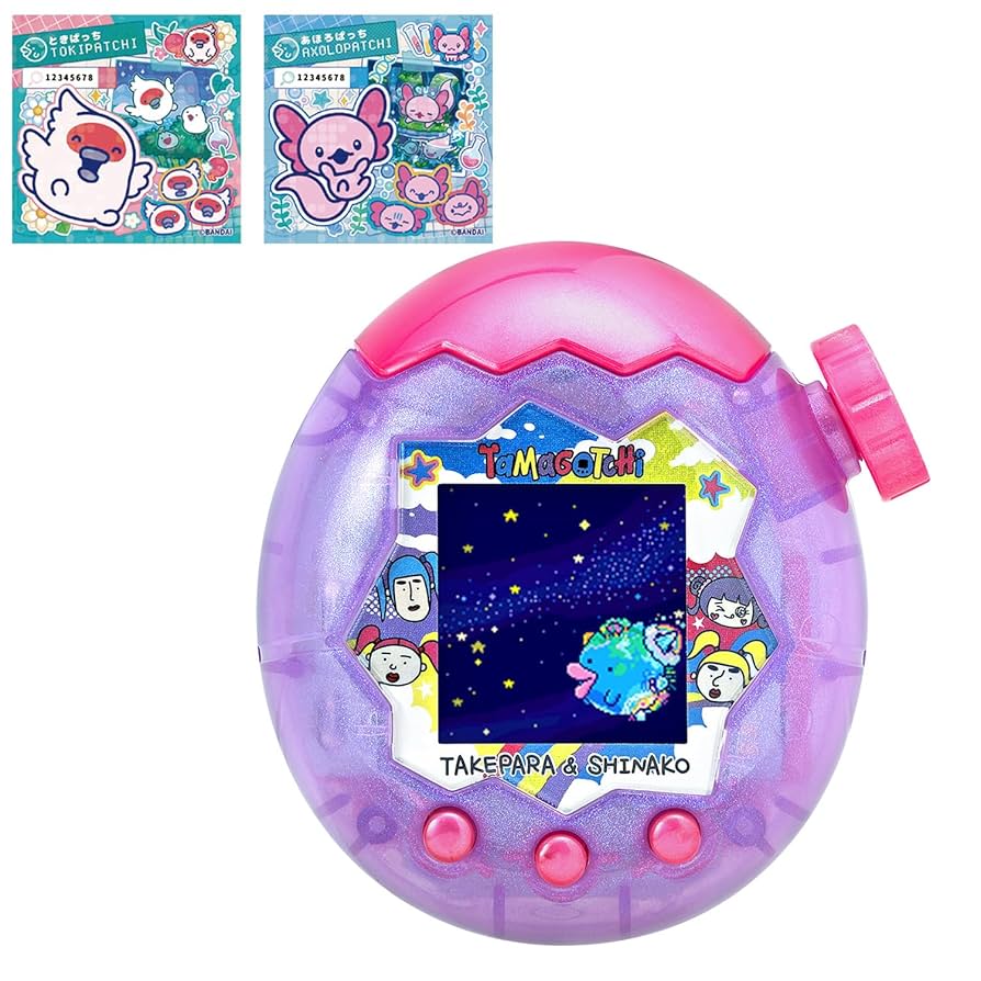たまごっちパラダイス パープル　たまラボファイル　みゃおっちステッカー　セット たまごっち Tamagotchi Paradise - Purple Sky (早期購入特典