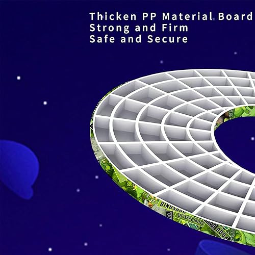 Miniatura 6 de Bola de dinosaurio Pogo para niños y adultos de hasta 200 libras, tablero de rebote de equilibrio de coordinación, pelota pop, divertido desafío,