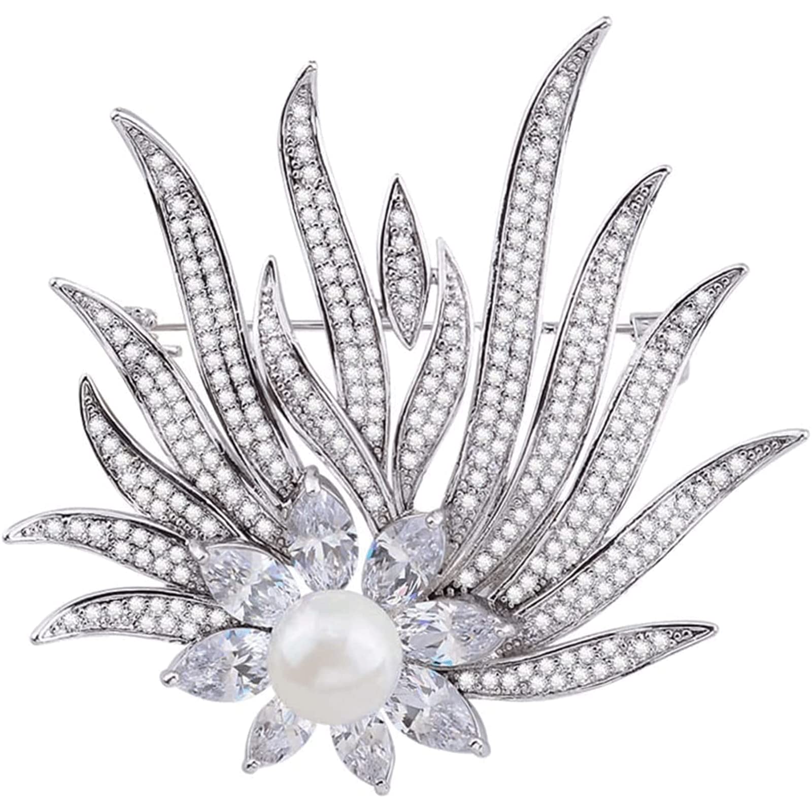 OLOTU Tutto Partita Elegante Spilla d'Arte squisita, Spilla da Bavero per Cappotti Giacche Maglioni Accessori, Spilla Decorativa Regalo Gioielli per Donne Ragazze Spilla