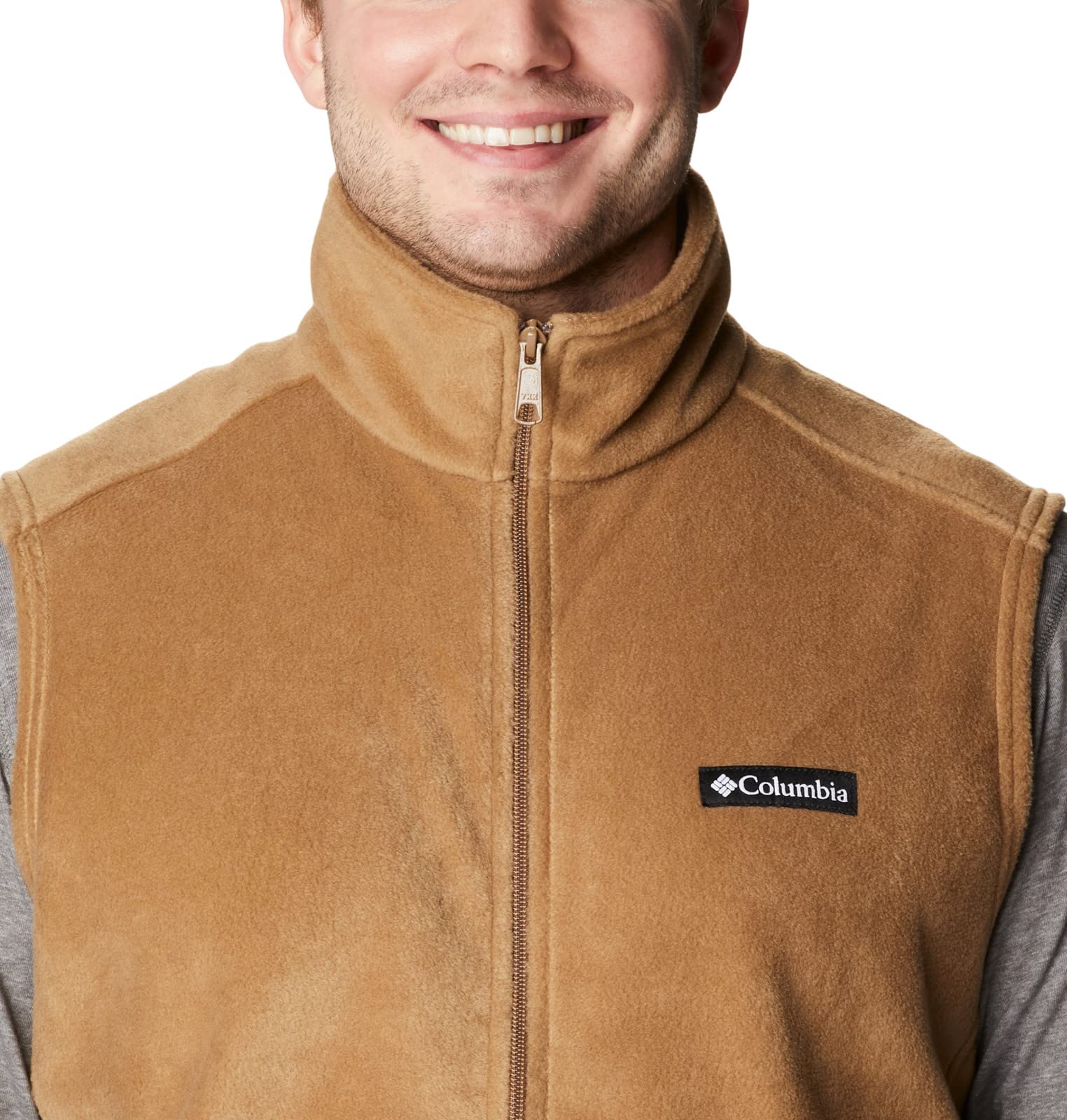 Columbia Steens Mountain Chaleco para hombre, Delta, XL
