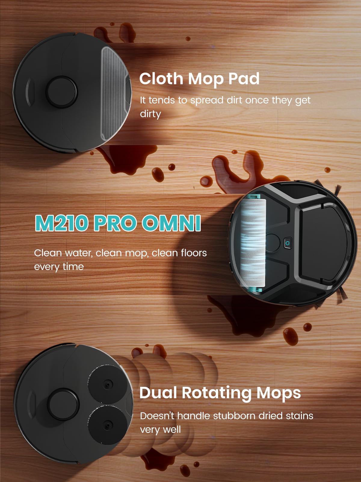 Amazon.com - Lefant Robot Vacuum and Mop, 18000Pa Strong Suction