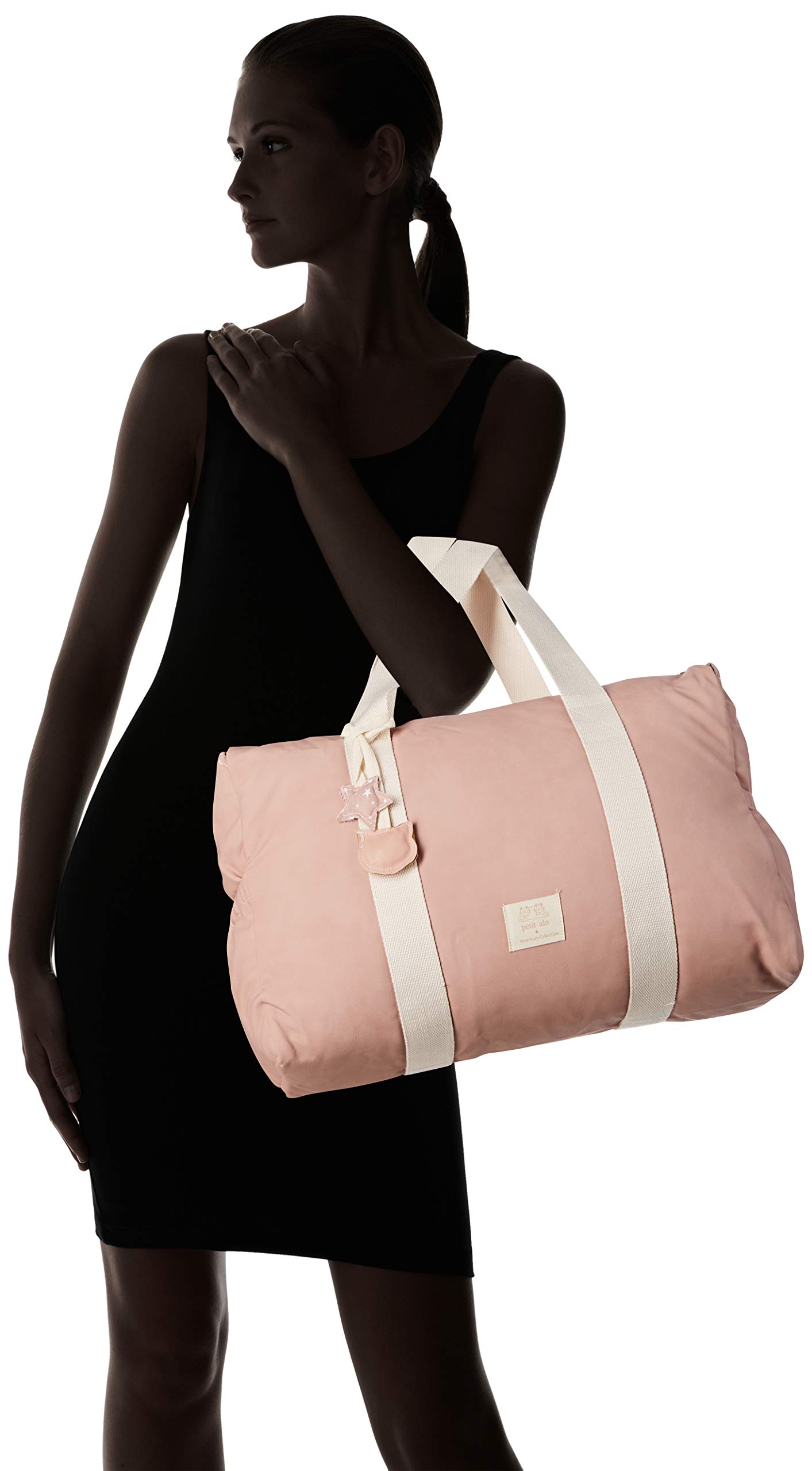 Bolsa de Maternida Pink Leather Unisex bebé