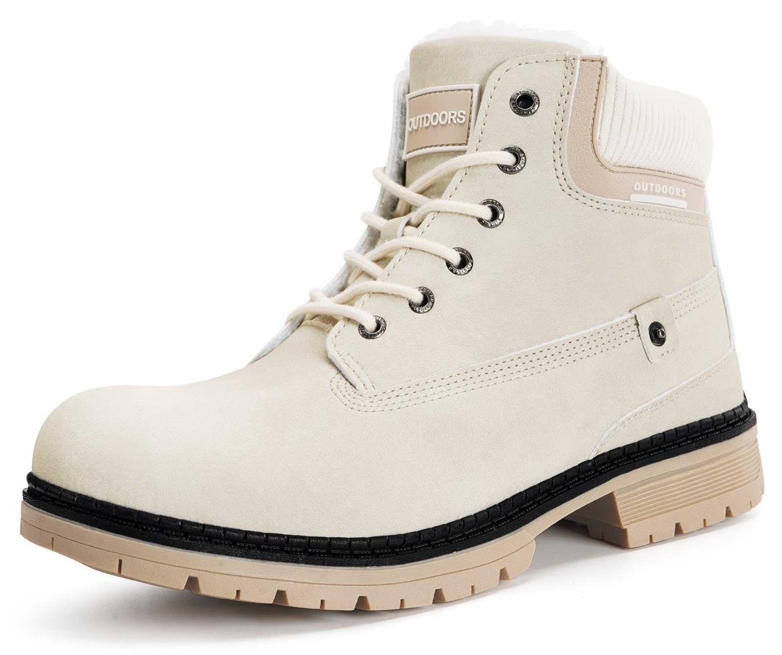 Stivali Uomo Donna Scarpe da Inverno Caldi Stivali da Neve Impermeabili,Gr.36-47