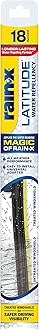 Rain-X Latitude Water Repellency 2-n-1 Wiper Blades | 18 Inches | Enhanced Driving Visibility | Water Repellent Technology | Long Lasting | Clear and Repel Elements | Pack of 1