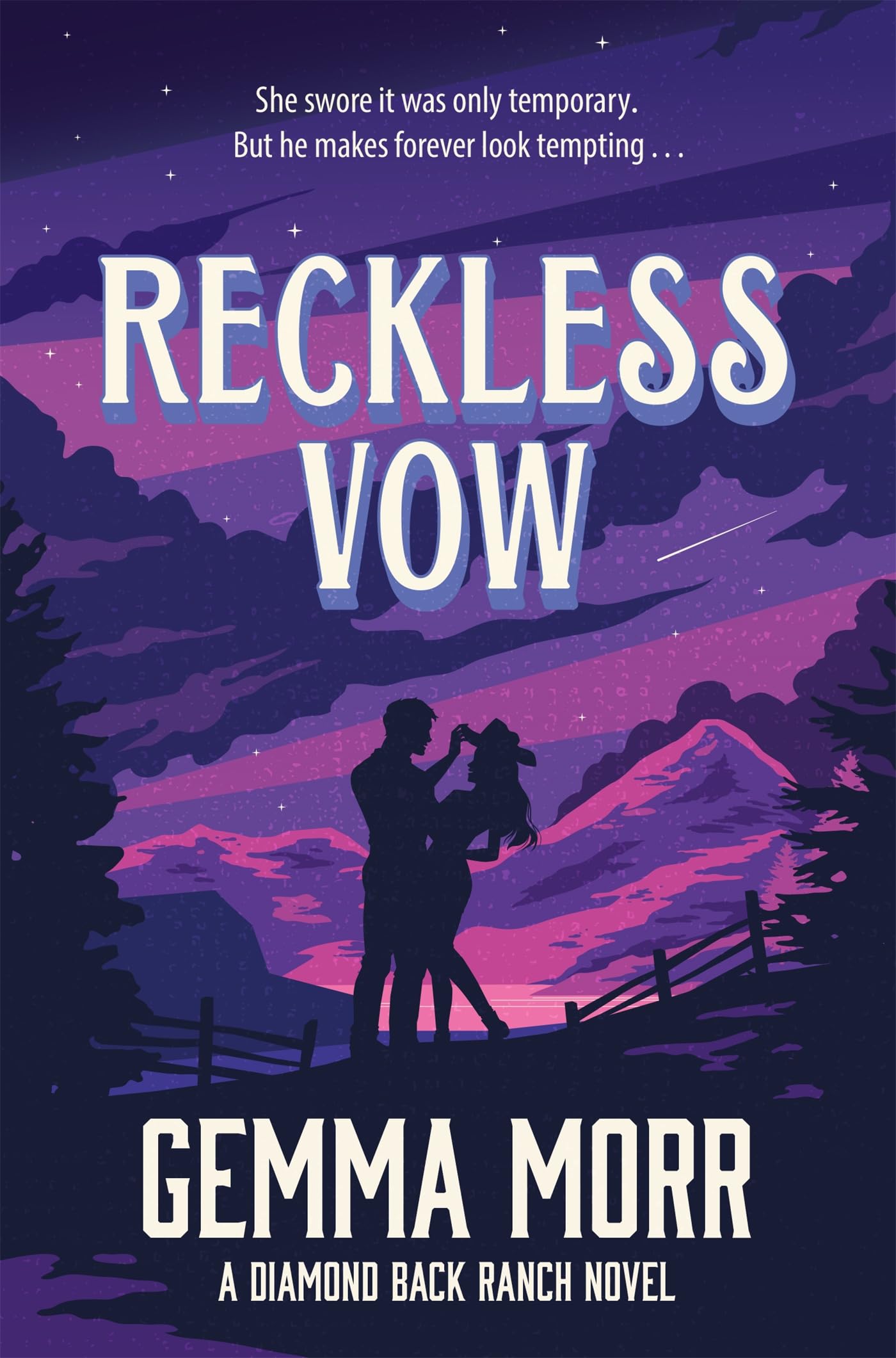 Reckless Vow: Enter Your Cowboy Era with this Sweet and Spicy, Small Town Western Romance (English Edition)