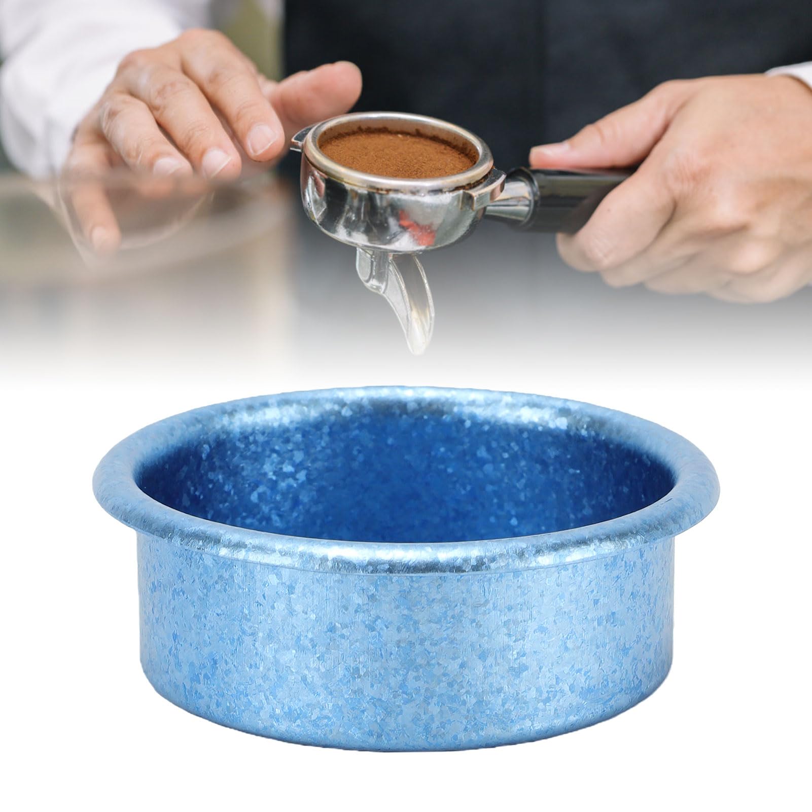 Ausla 58mm Pure Ti Cestello Portafiltro per Caffè, Estrazione Uniforme