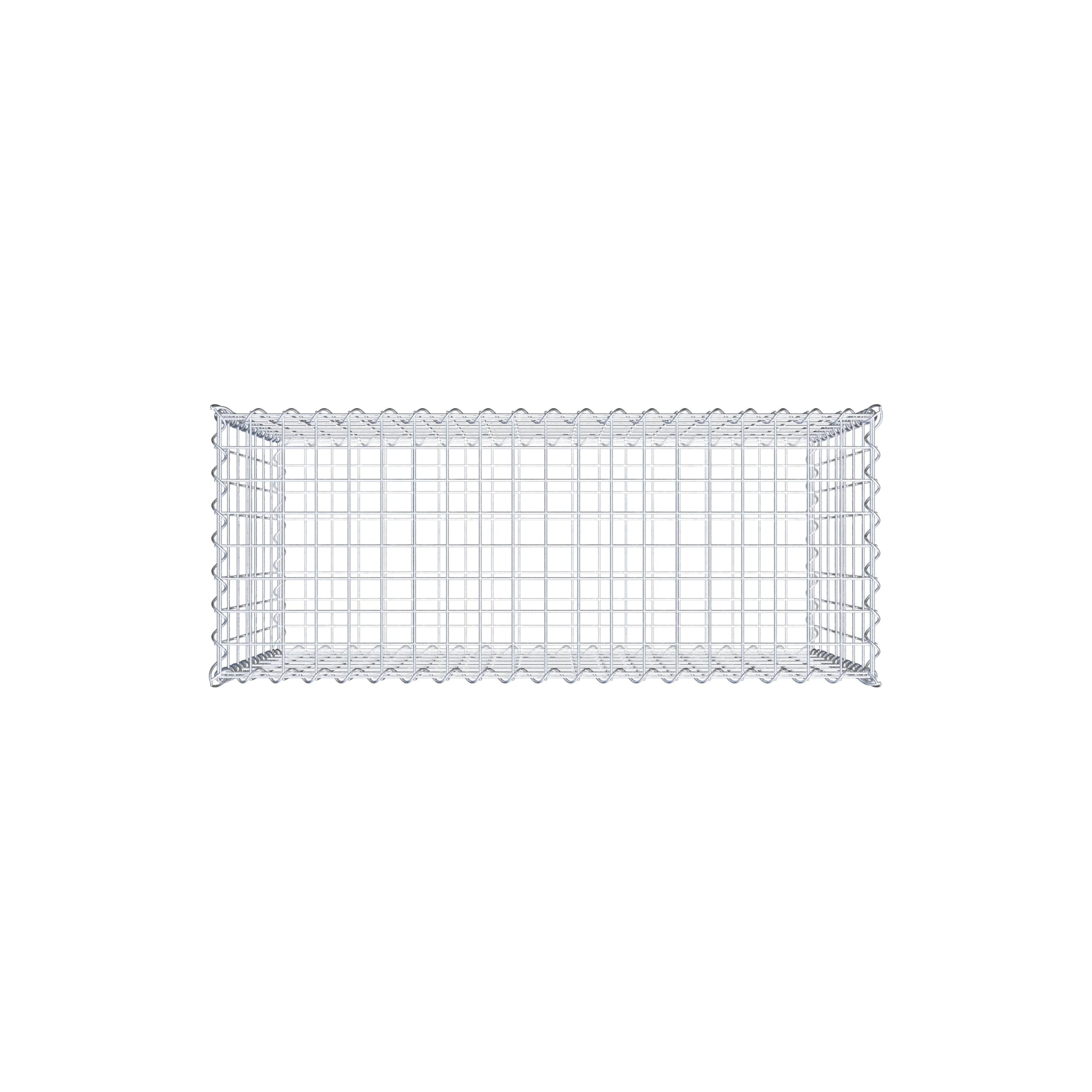 GABIONA - Gabione 100 x 70 x 40 cm - Gabionenkorb mit Maschenweite 5x10 cm - Verzinkter Drahtkorb ist korrosionsbeständig