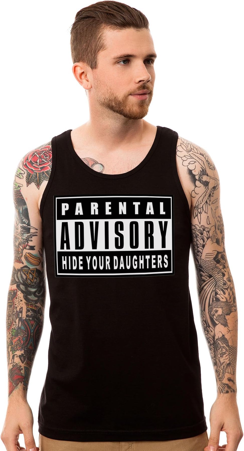 Howie Dew Men's Parental Advisory Tank Top