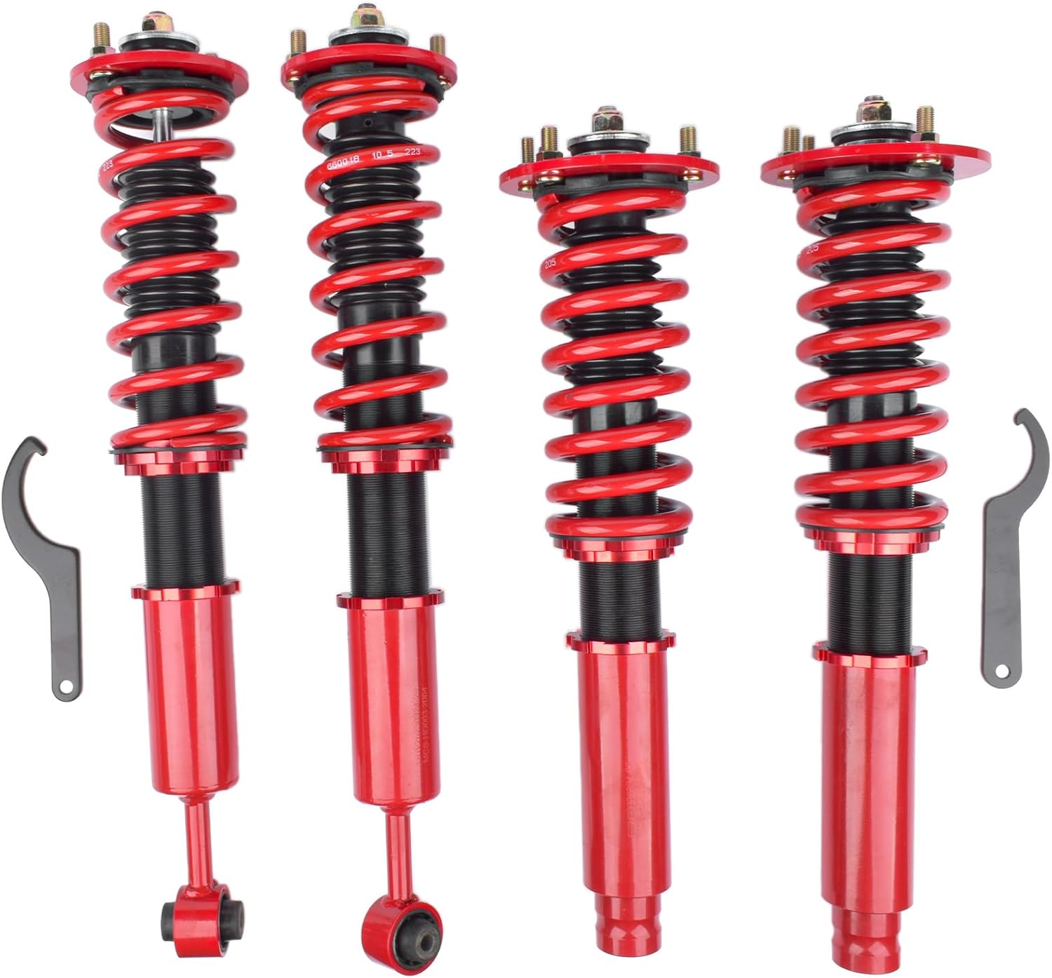 Coilovers Struts Shock Suspension Kit Replacement for Honda Accord 1998-2002, Acura CL TL 1999-2003 Lamerto