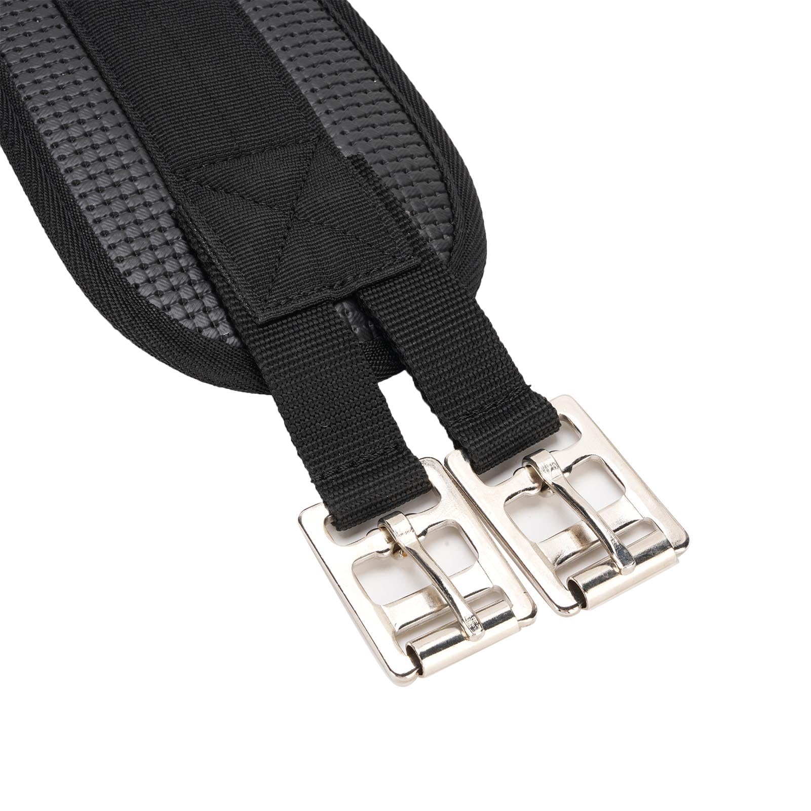 Pferdesport Leder Pferdebauchgürtel Roller Schnalle Edelstahl Gleichmäßige Druckverteilung Trail Reiten Englisch Sattel