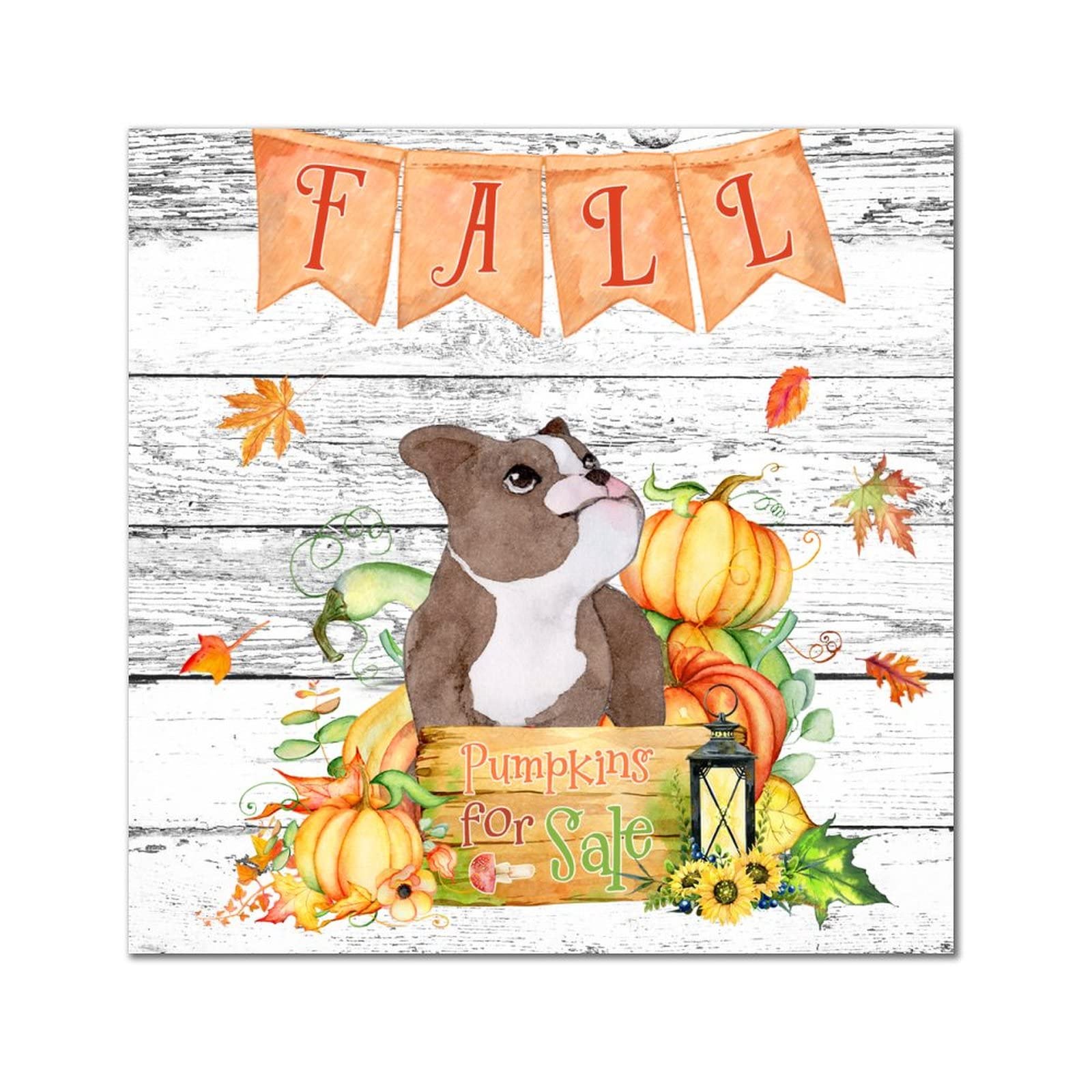 Plaque murale Akita Inu en bois idée cadeau pendaison de crémaillère