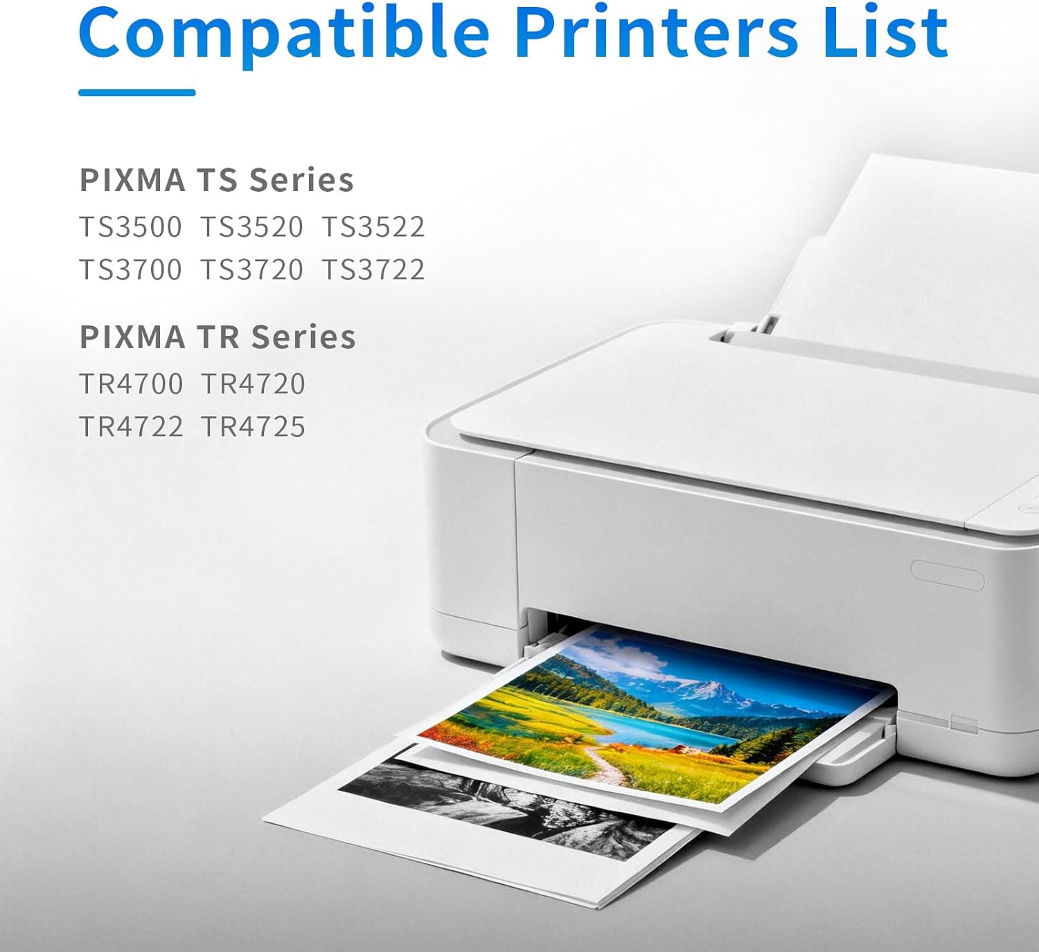 AURASKY 275XL 276XL Compatible for Canon 275 and 276 Ink Cartridges for Cannon Ink PG-275 CL-276 Combo Pack Work with PIXMA TS3522 TR4720 TS3500 TS3520 TR4722 (1 Black, 1 Tricolor)