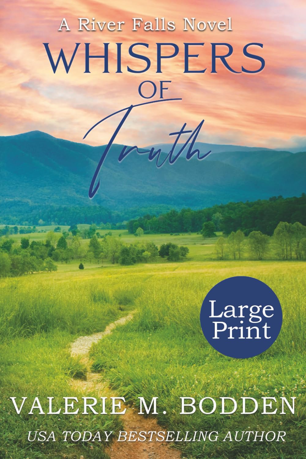 Whispers of Truth: Large Print (River Falls Christian Romance Series - Large Print Editions)