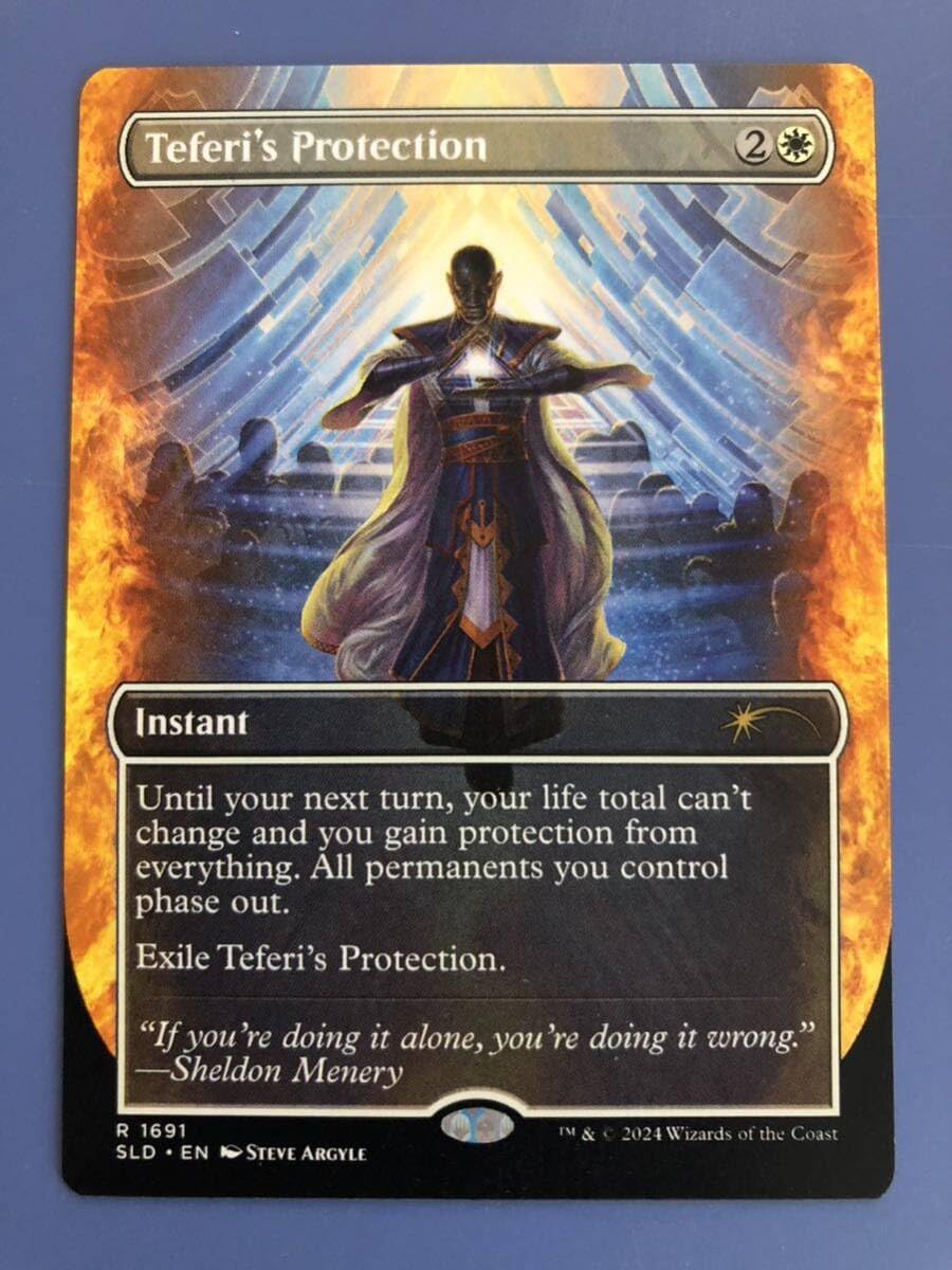 Amazon.co.jp: 【AG-MTG】 (1691)《テフェリーの防御/Teferi